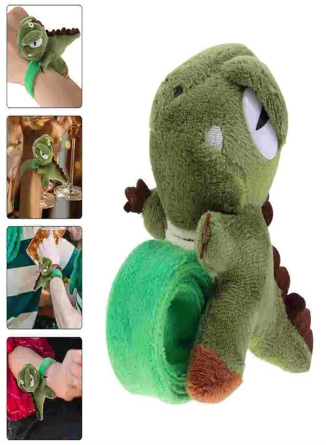 El Regalo Cute & Unique Plush Dinosaur Slap Band Rakhi for Kids/Brothers- Fluffy/Soft Dino Fun Rakhi for Bhai - Image 2